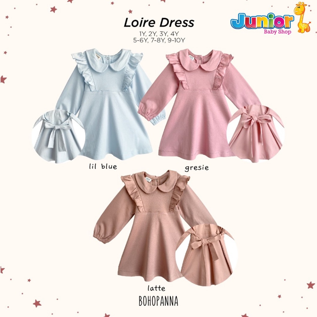 Bohopanna - Loire Dress - Dress Anak Perempuan