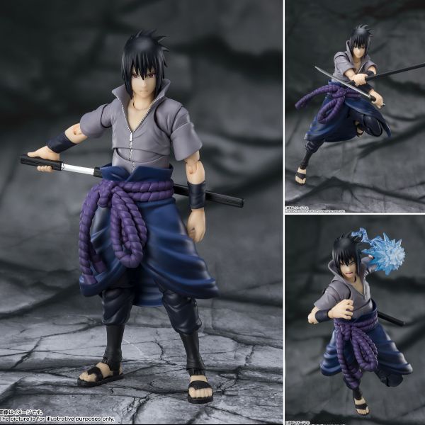 SHF S.H.Figuarts Uchiha Sasuke - He Who Bears All Hatred Naruto (14cm)