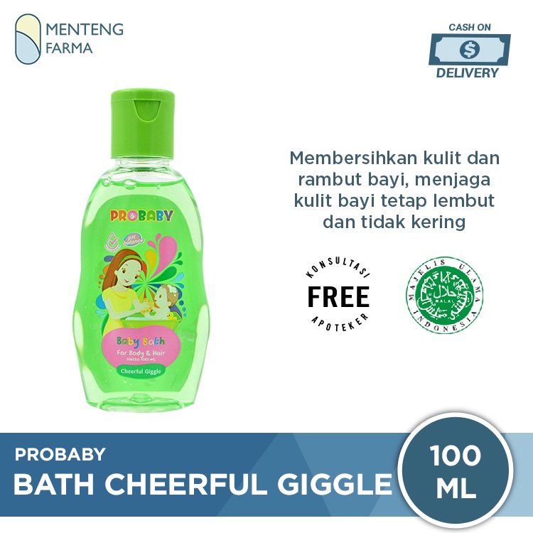 Probaby Bath Cheerful Giggle 100 mL - Sabun dan Shampoo Bayi