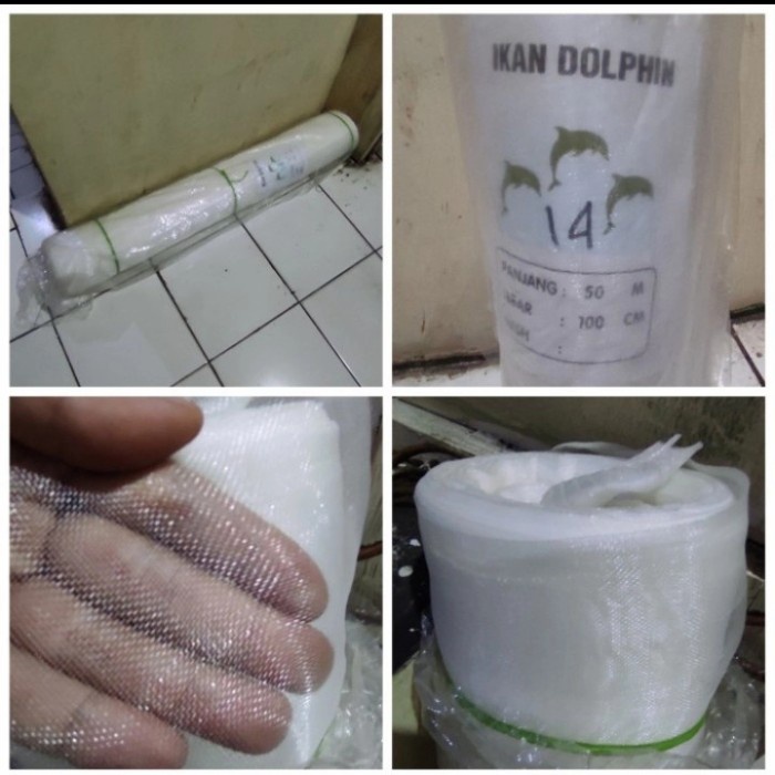 [Ready] Jaring Insect Net Putih Insect Net Tanaman