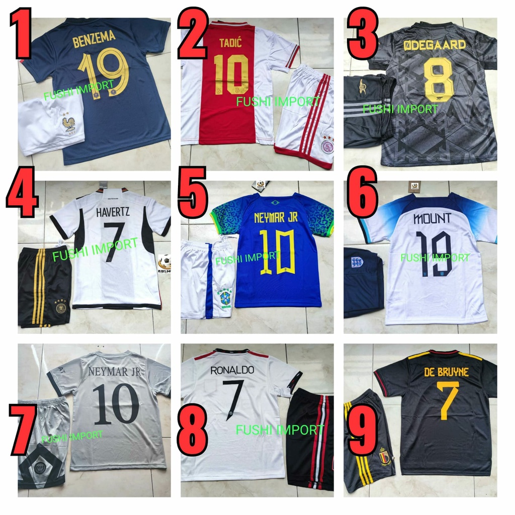 FLASH SALE Jersey Bola Anak Anak NEW SEASON