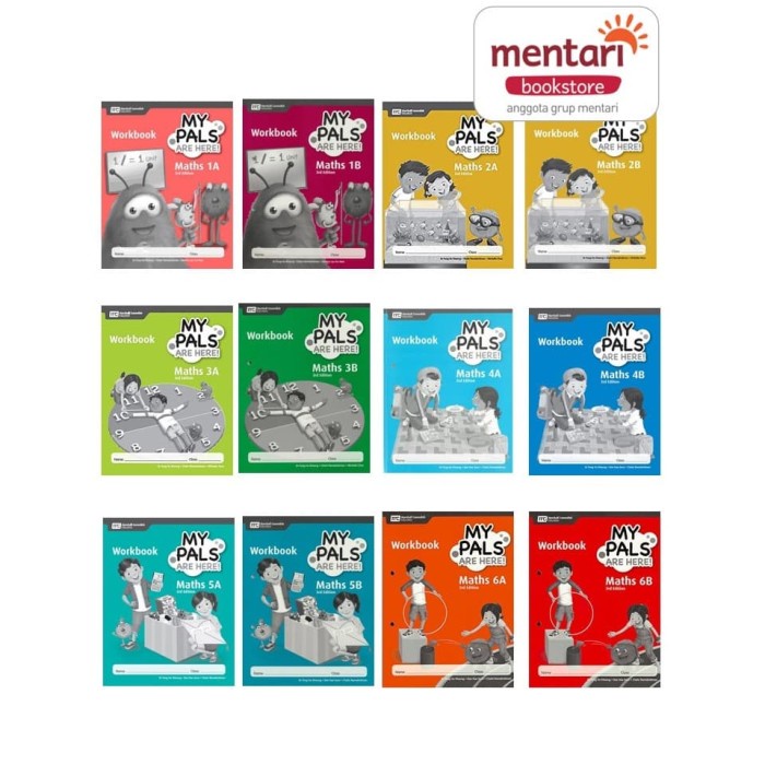 

My Pals are Here Maths Workbook 3 EditionBuku Pelajaran SD
