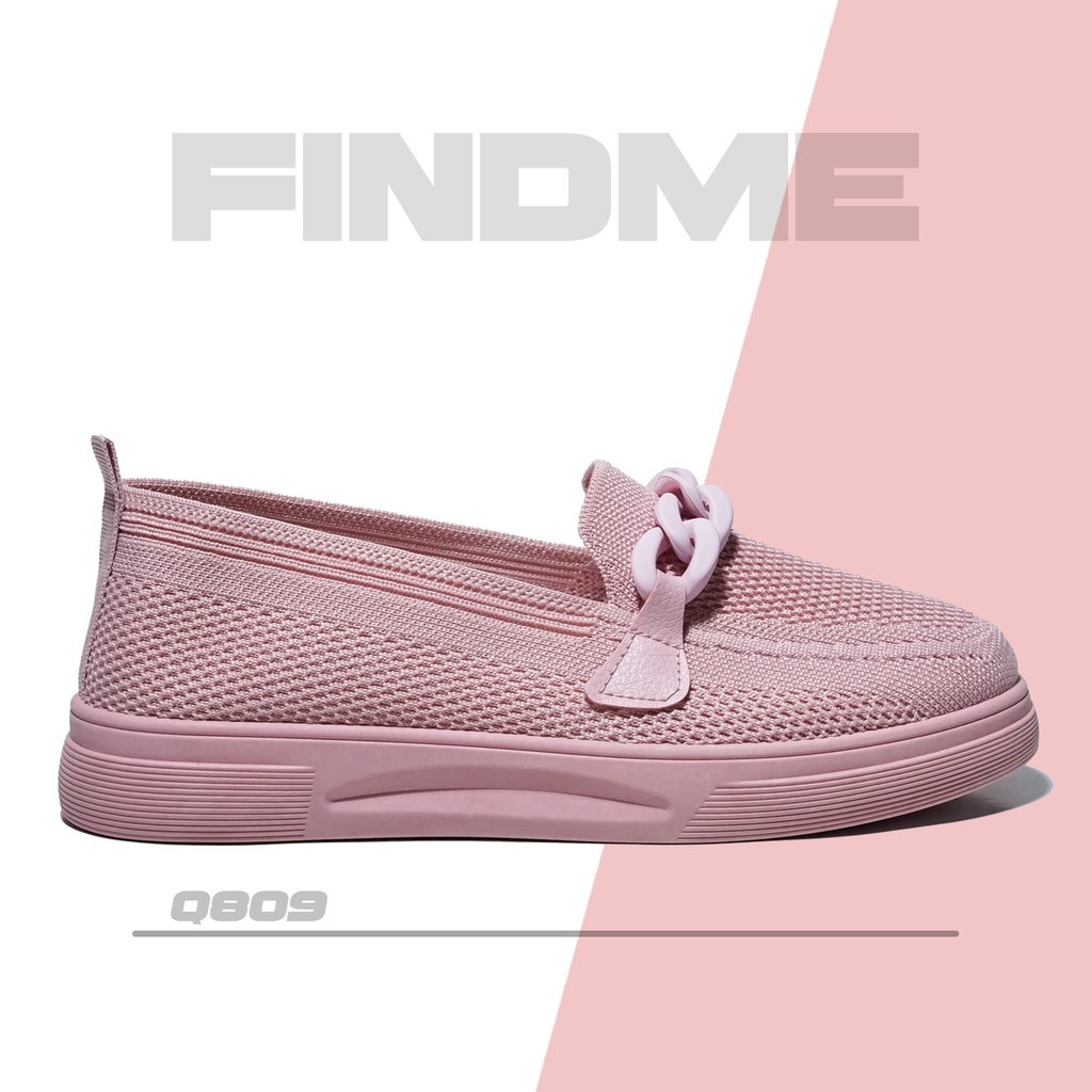 SEPATU SNEAKERS WANITA PRAKTIS DESAIN 1 WARNA TAPI KEREN BANGET SIMPLE BAHAN FLYKNIT IMPORT 809