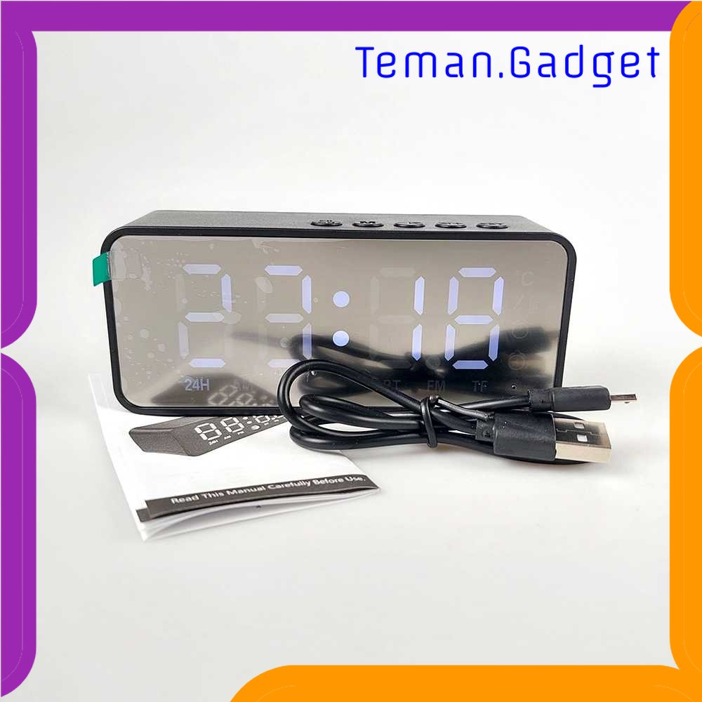 TG-PJM Bannixing Jam Alarm Clock with Bluetooth Active Speaker TF AUX FM - G50