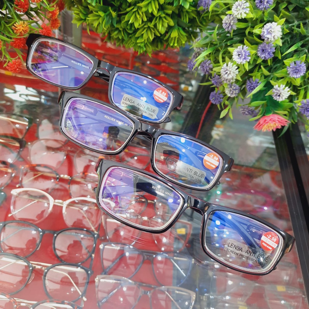 KACAMATA MINUS RABUN JAUH TYPE JS116.IL .ANTIRADIASI/KACAMATA TERBARU/KACAMATA OPTIK