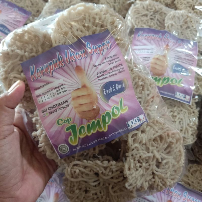 

krupuk ikan cap jempol