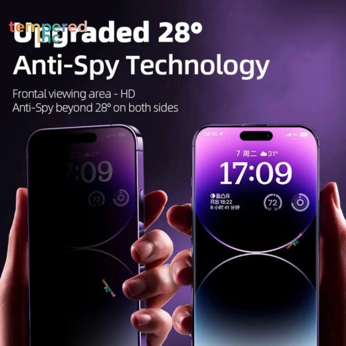 Hp New  Ultrafit Temperedglass Iphone ( Iphone X - 14 Pro Max )