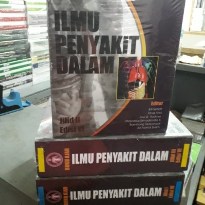 BUKU AJAR ILMU PENYAKIT DALAM ( IPD) UI 1 SET ISI 3 BUKU