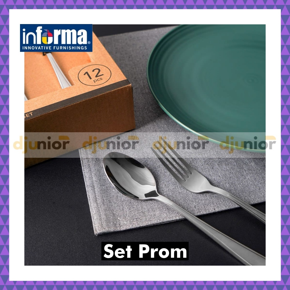 INFORMA - APPETITE SET SENDOK GARPU MAKAN / SENDOK MAKAN POINTED