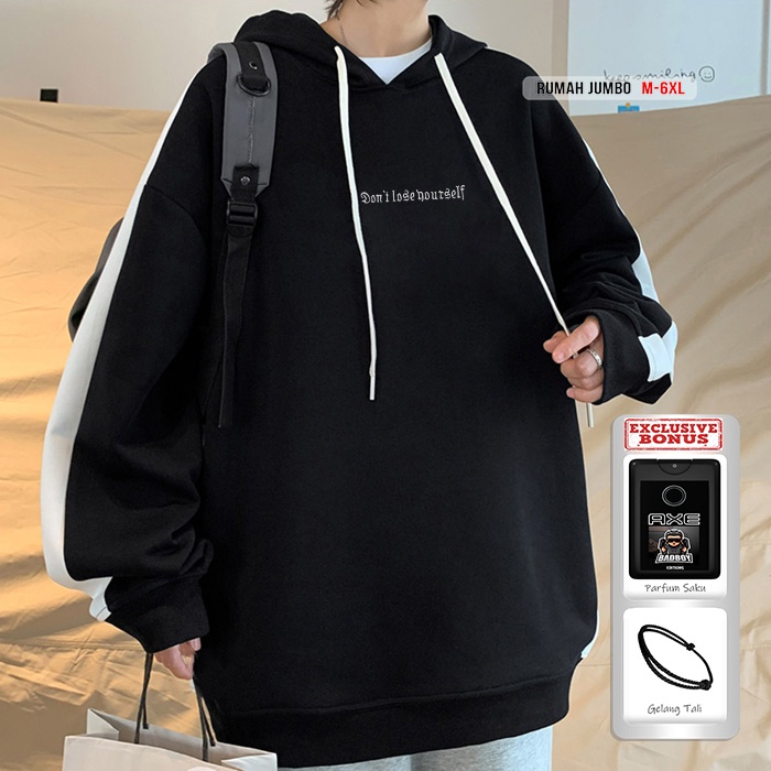 SWEATER HOODIE DON'T LOSE OVERSIZE M -6XL SWITER BIG SIZE