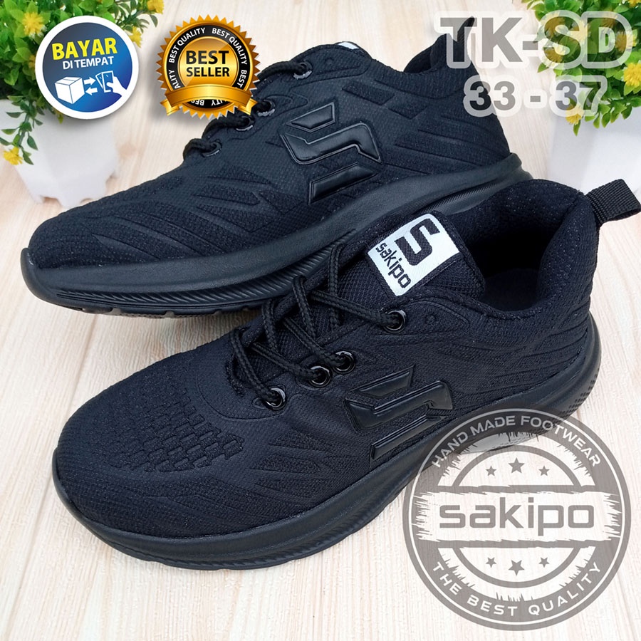 PROMO BTS KEMBALI SEKOLAH !! SEPATU SEKOLAH HITAM POLOS ANAK TK SD UKURAN 33 - 37 / SEPATU HITAM ANAK - ANAK SD / SEPATU SEKOLAH TK / SEPATU KIDS TERBARU / SAKIPO