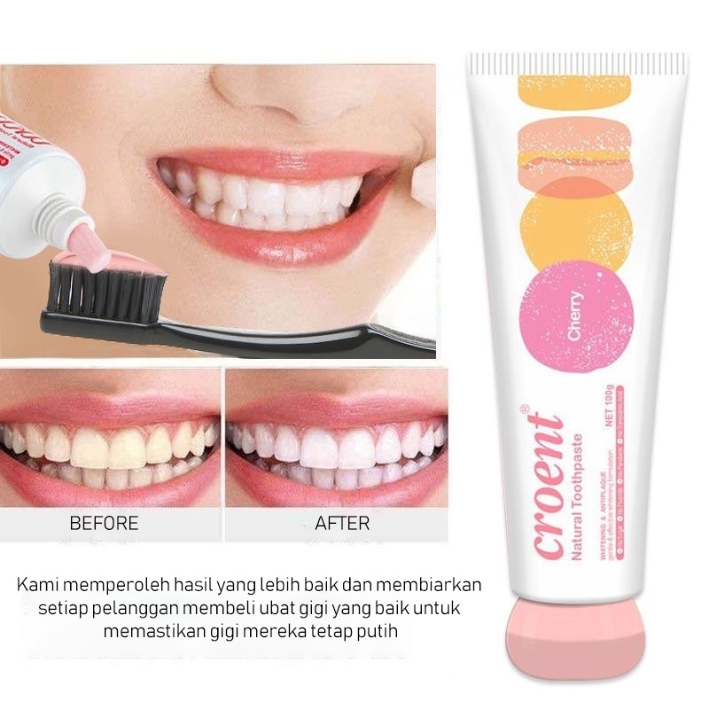 Pasta gigi pemutih gigi Whitening Toothpaste 110gr Antibakteri Gigi Dalam Whitening Power Pasta Gigi Cegah kerusakan gigi anak bisa menggunakan