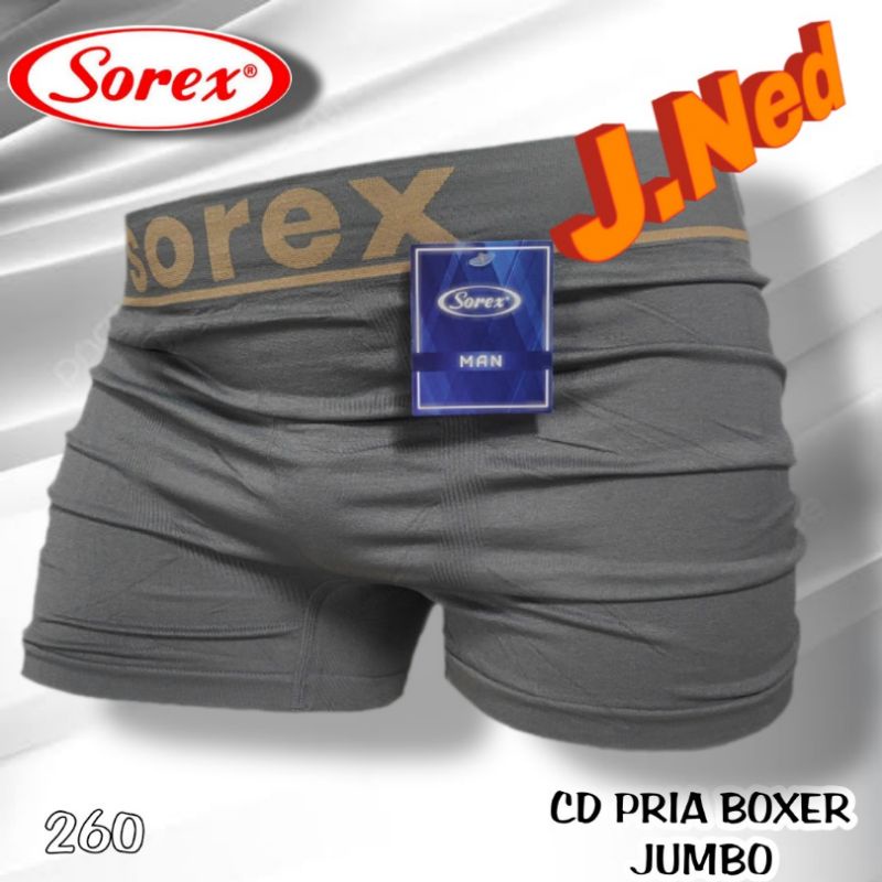 J260D CELANA DALAM BOXER PRIA JUMBO SOREX