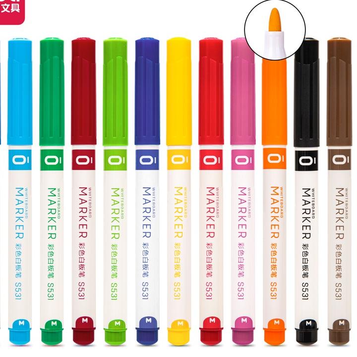 

ペ Deli Coloring Marker Spidol Warna 12 pcs Bahan Antibiotik Tidak Beracun S531 Best