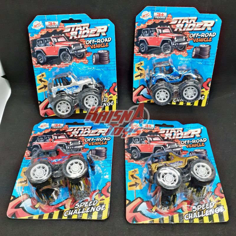 MAINAN ANAK MOBIL JEEP OFF ROAD STAR RIDER