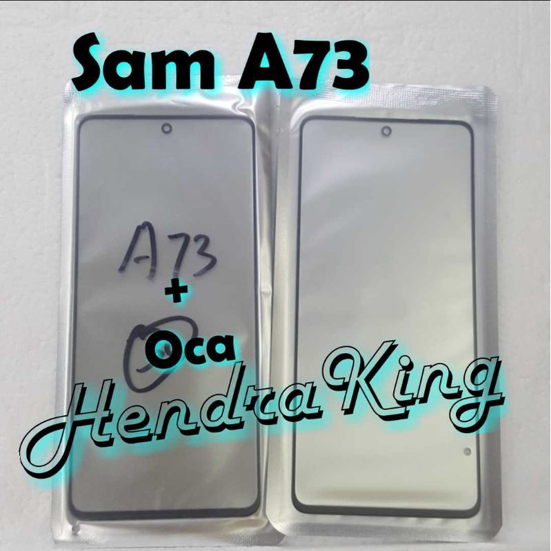 kaca lcd samsung a73
