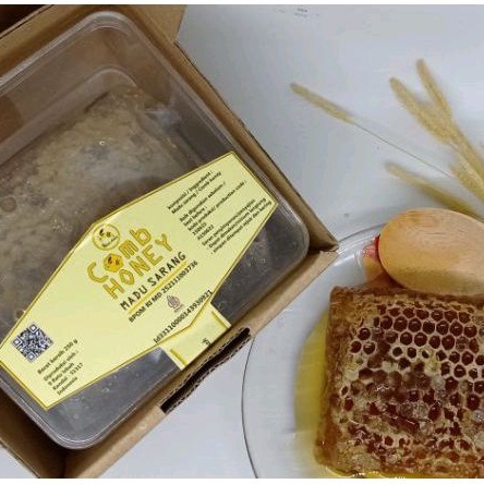 

Madu Sarang Murni| Comb Honey kemasan 250gr |