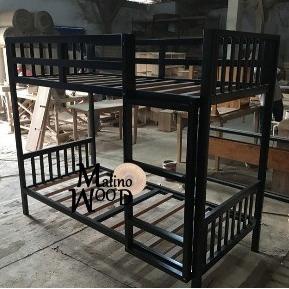 Ranjang susun ranjang tingkat besi bunk bed dipan