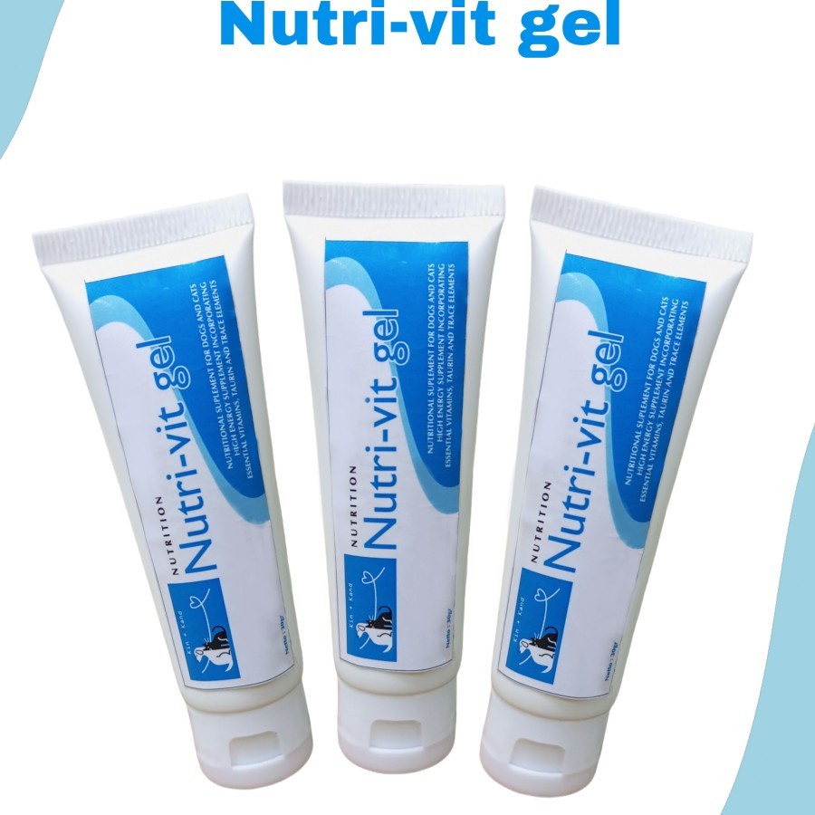 Kinkand NUTRI-vit Gel Nutrition - Vitamin nafsu makan kucing anjing