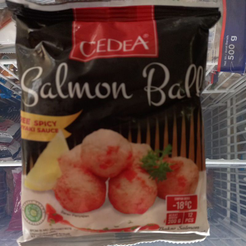 

baso bakso salmon cedea 200gr gram