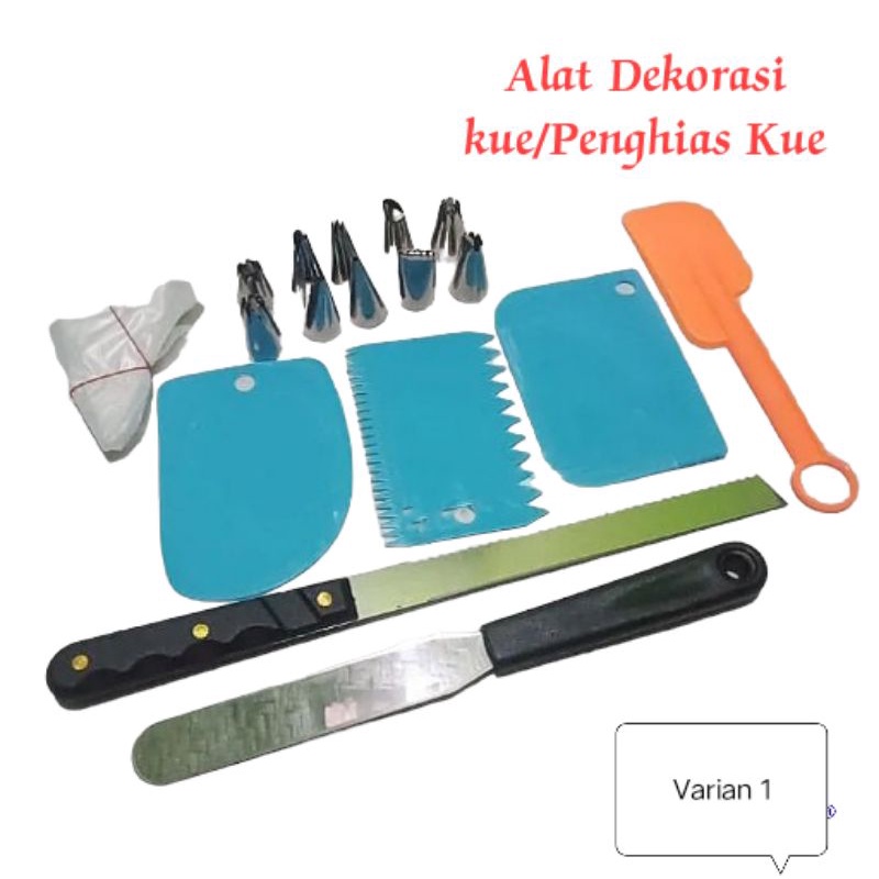 Paket dekorasi cake / ulang tahun / Paket hemat / Set Dekor/ Set Dekorasi Kue Ulang Tahun Pernikahan Alat &amp; Dekorasi Kue / Set Dekorasi kue tart / Baking Pan