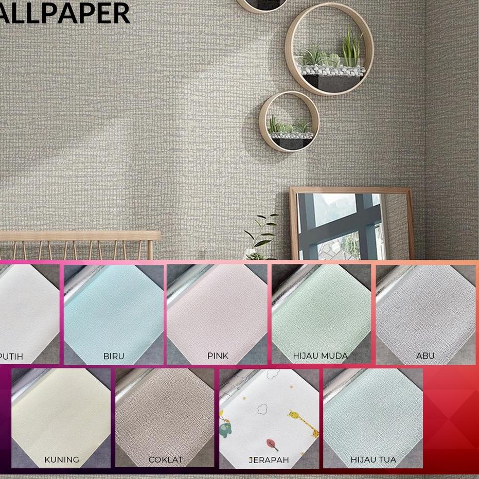 Depan1 Wallpaper Linen Roll | Wallpaper Dinding Stiker | TRIDEE WALLPAPER