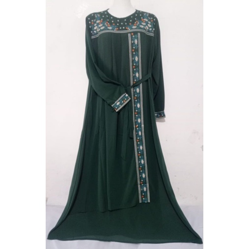 DRESS MAXY CERUTY BORDIR KEJORA GAMIS KELUARAN TERBARU MODEL KEKINIAN REMAJA WANITA UPDATE