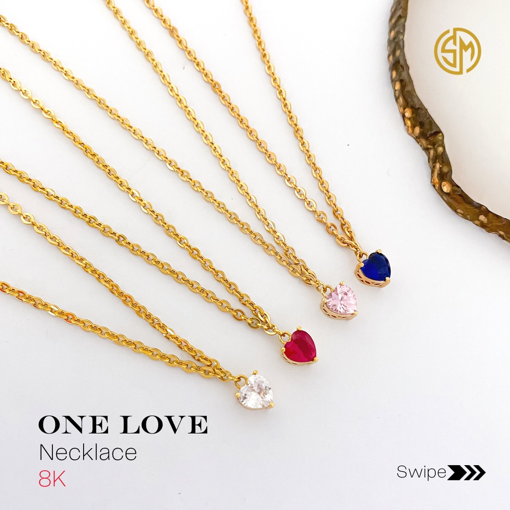 ONE LOVE NECKLACE 8K - SUMBER MAS