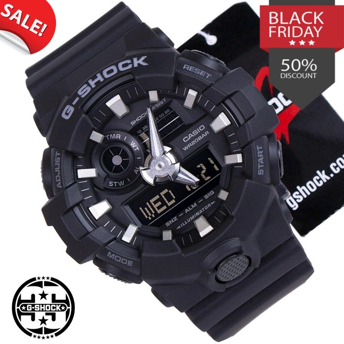 {CollectionStore} Jam Tangan Pria Casio G-Shock GA700 / Jam Tangan Casio G Shock GA-700 Diskon