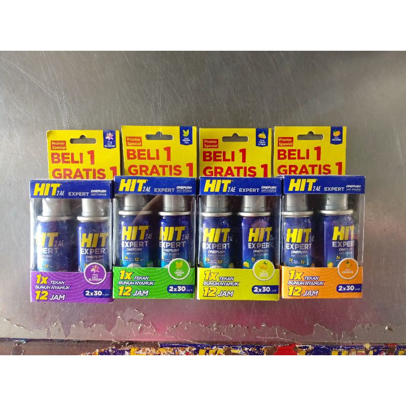 HIT ONE PUSH BUY 1 GET 1 (beli 1 gratis 1)