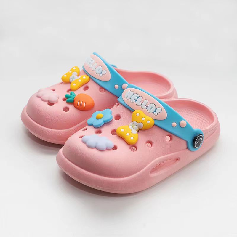 Okaybaby B252 Sendal Sandal Slop Import Lucu Anak Laki-laki Perempuan