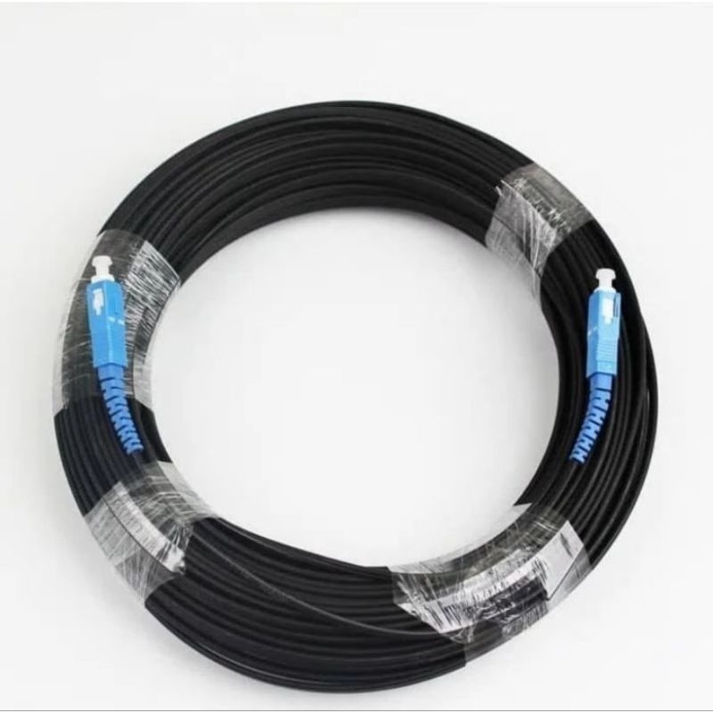 drop cable fiber optic SC/UPC to SC/UPC Single Mod simplex Outdor 80 Meter