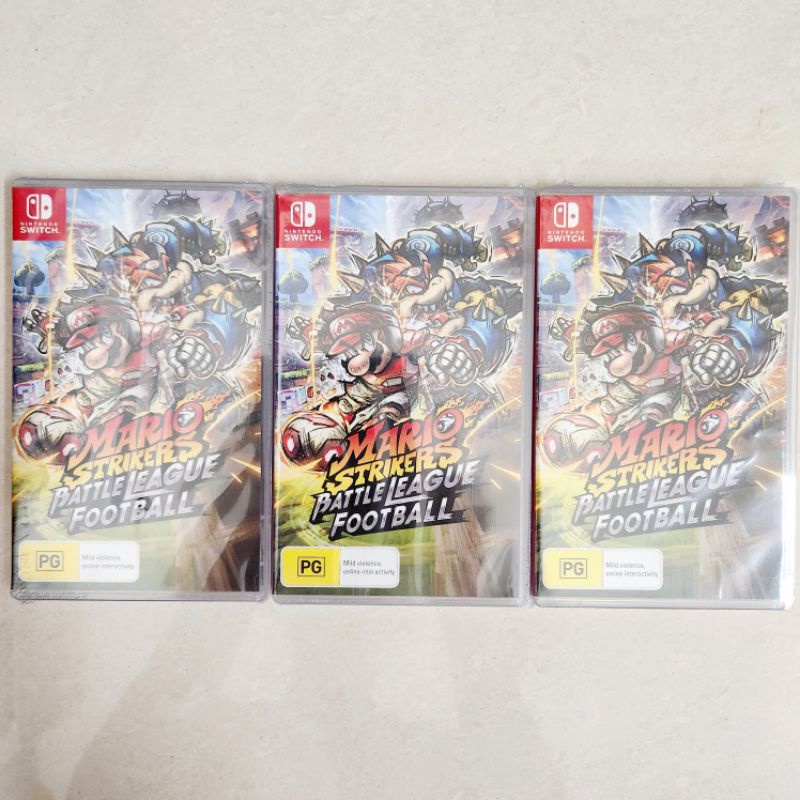 Mario Strikers Battle League Football Striker Nintendo Switch Kaset