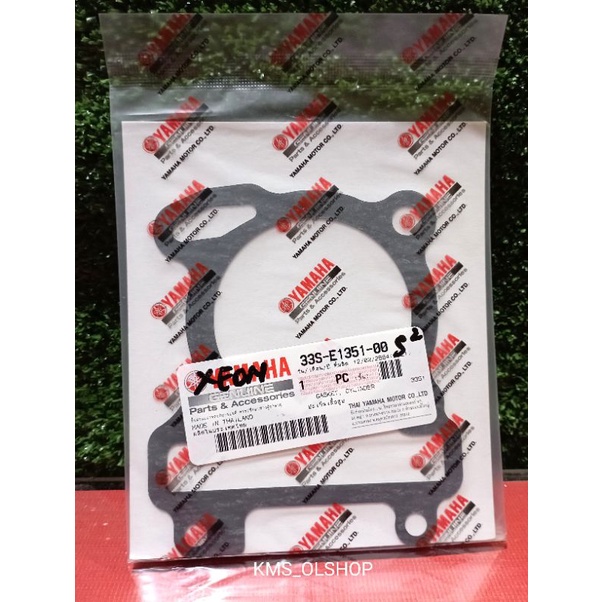 Packing Block Gasket Cylinder XEON RC Asli Ori Yamaha 33S-E1351-00