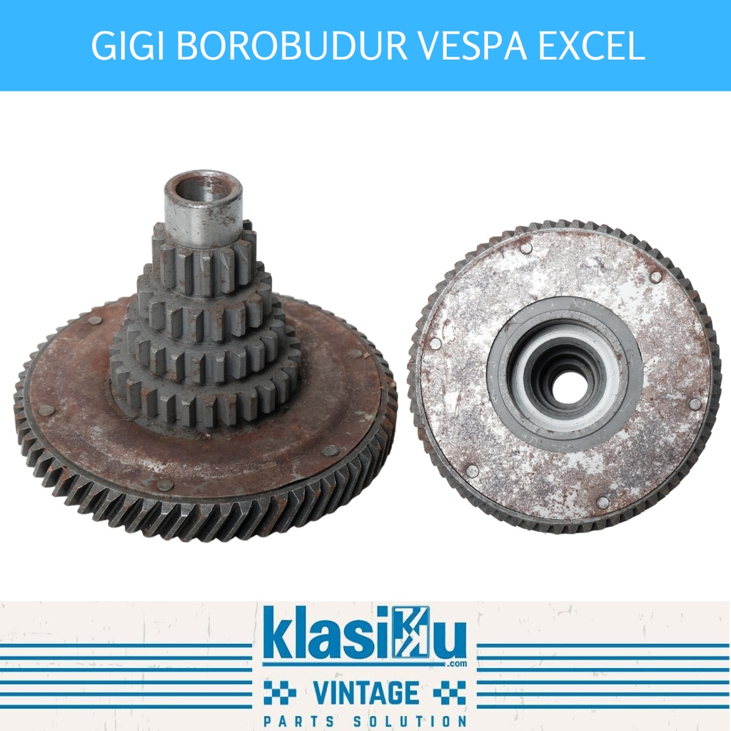 Gigi Susun Gigi Borobudur Vespa Excel Vespa Exel150 12-68