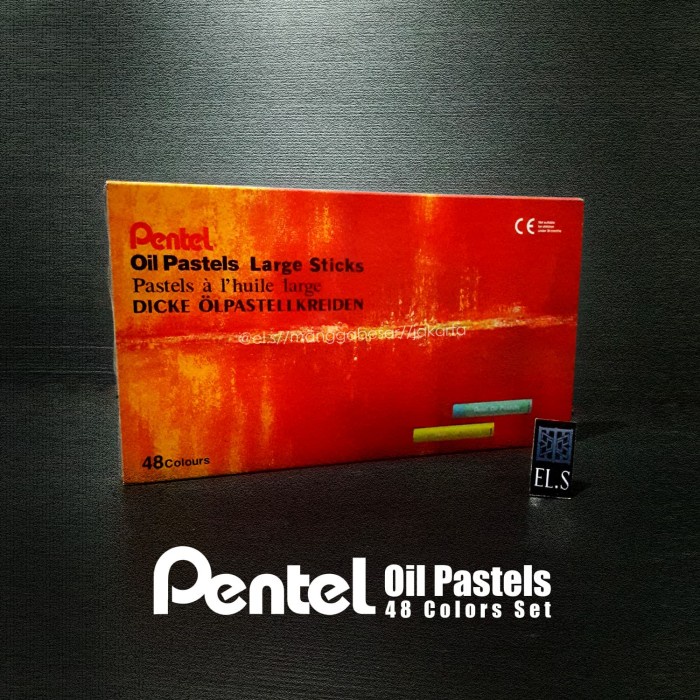 

Pastel Pentel Oil Pastels Set 48 Warna