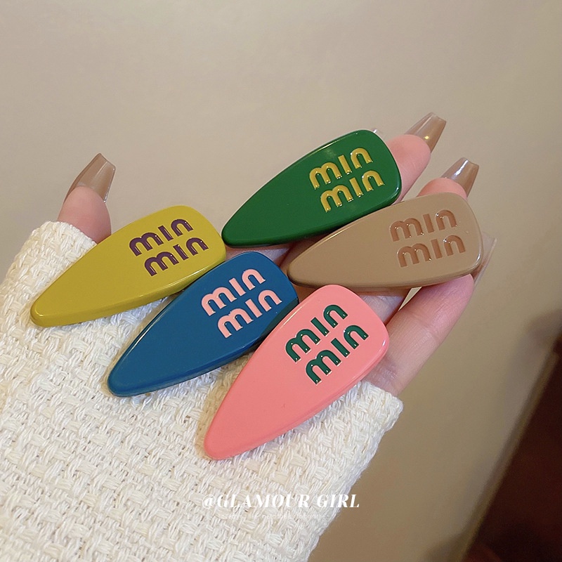 JEPIT PREMIUM PIN PONI RAMBUT CUTE BASIC GLOSSY TRIANGLE SEGITIGA BOBBY PINS SOLID SOFT COLOR RETRO BANGS FRIDGE WARNA PASTEL POLOS JEPITAN HAIRCLIP HAIR CLIP SNAP HAIRPIN SNAP KOREAN STYLE AKSESORIS KLIP MINI RAMBUT COLORFUL BRIGHT ANAK CEWEK PEREMPUAN