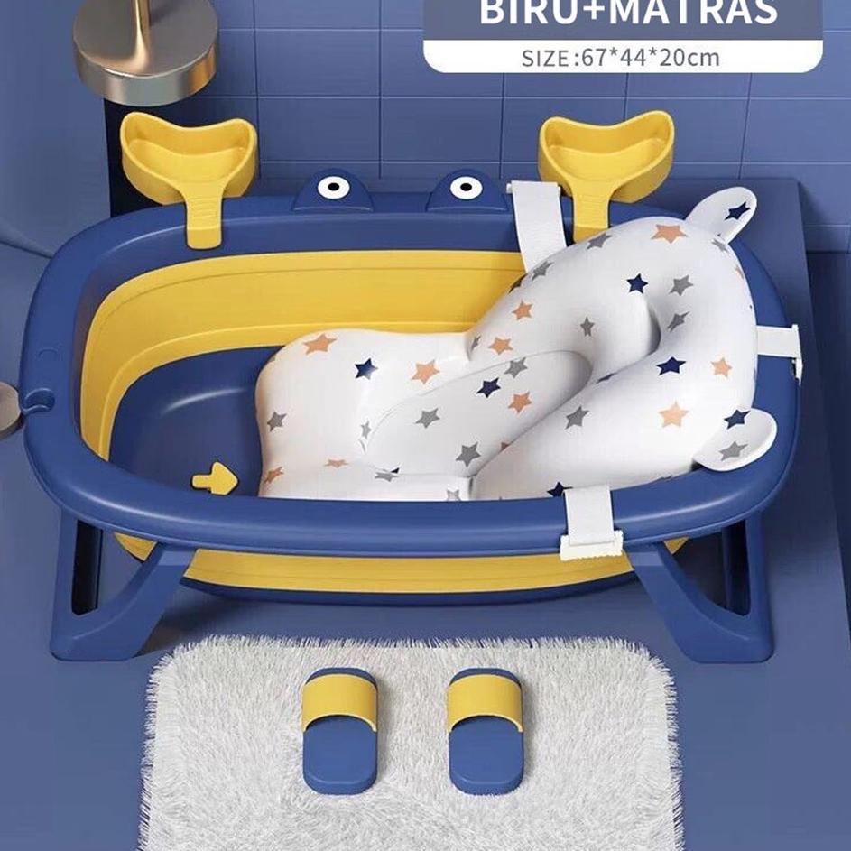 Dapatkan Segera Foldable Baby Bath Tub | Bak Mandi Lipat | Tempat Mandi Bayi