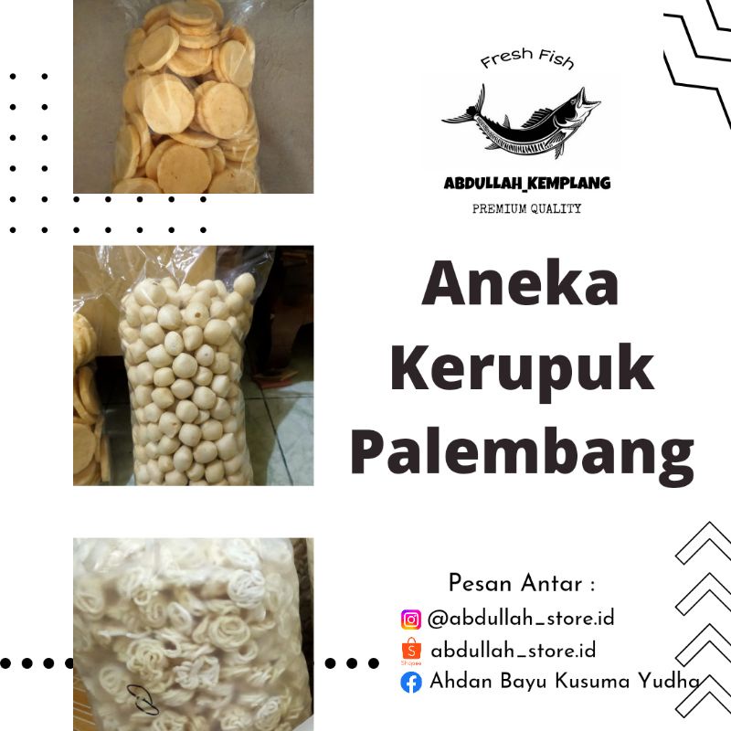 

KEMPLANG (Kerupuk Palembang) Asli Sumatera Selatan