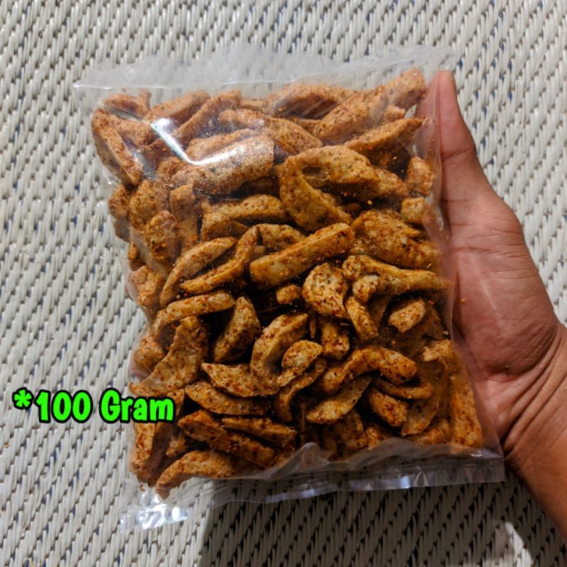 

Basreng Baso Goreng Pedas Daun Jeruk/Original/Balado 100 Gram