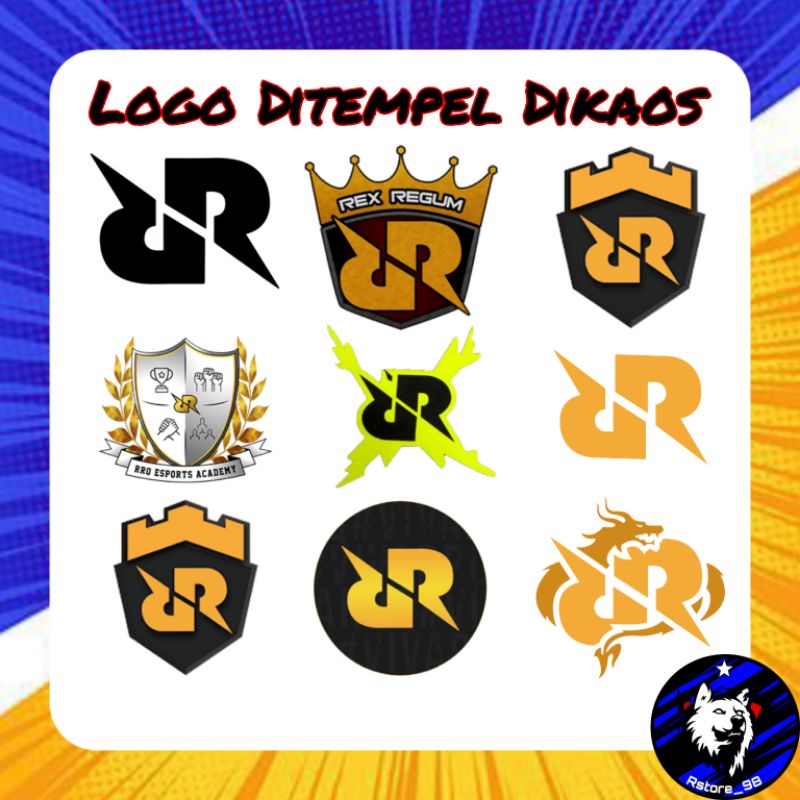 Logo Ditempel Dikaos Rrq Hoshi Rex Regum Qeon