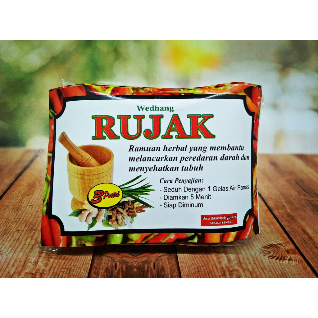 

WEDANG RUJAK (1 PACK ISI 10 PCS)