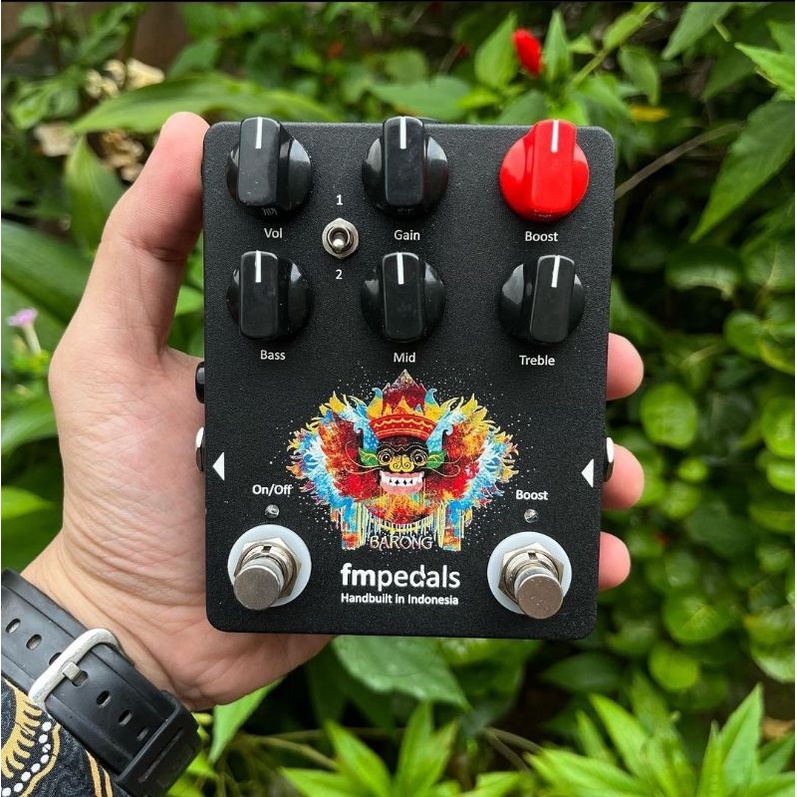 Jual FM Pedals Barong Boost + Heavy Distortion n boss mxr ehx amt Suhr Shopee Indonesia