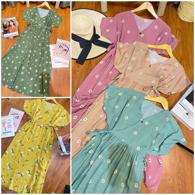 Baju Daster Kekinian 2023 Daster Kimono Premium Pakaian Ibu Hamil dan Menyusui Baju Daster Wanita Mu