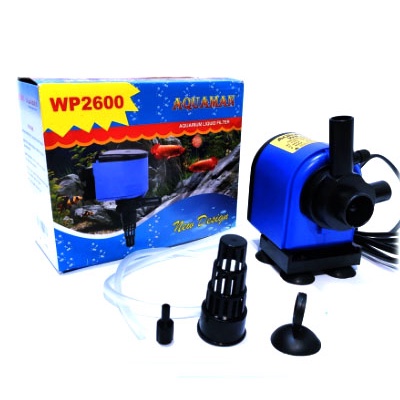 POMPA CELUP AQUAMAN WP 2600 WP-2600 AQUARIUM AQUASCAPE AKUARIUM LOW WATT / WAT RENDAH