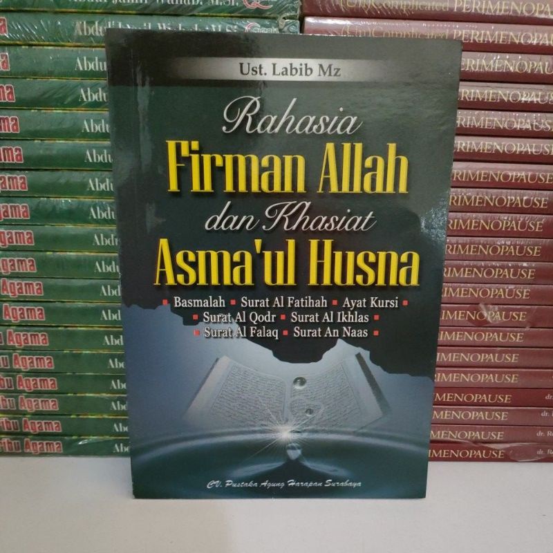 Buku Murah Original - Buku Rahasia Firman Allah Dan Khasiat Asma'ul Husna