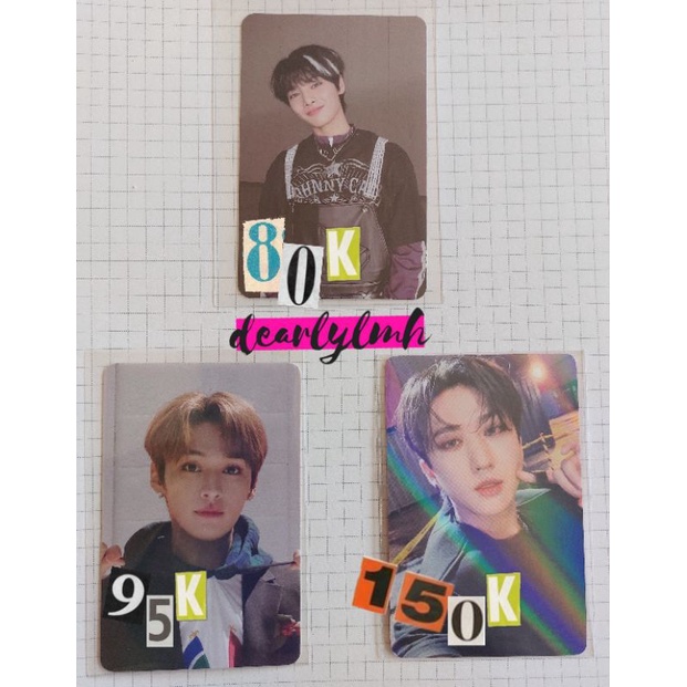 PHOTOCARD POB JEONGIN IN CHANGBIN MAKESTAR SYNNARA MAXIDENT ODDINARY SKZ STRAY KIDS ALBUM