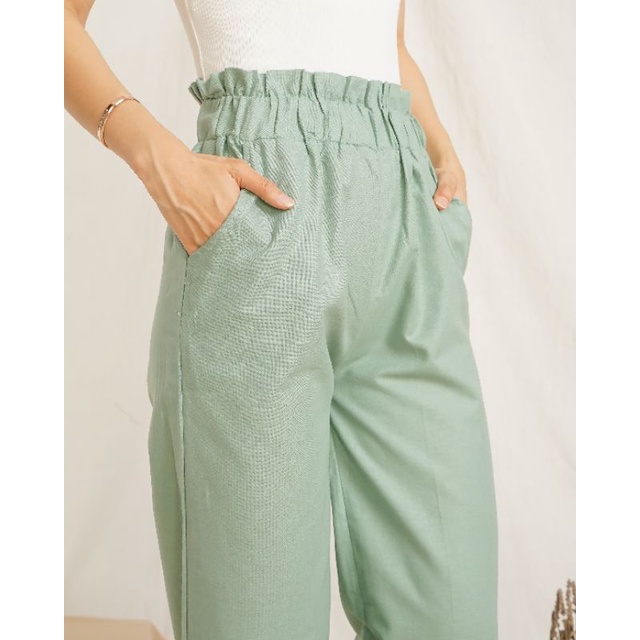 (12) MBL Kulot Katun Linen Rami / Kulot Rami / Kulot Linen Karet