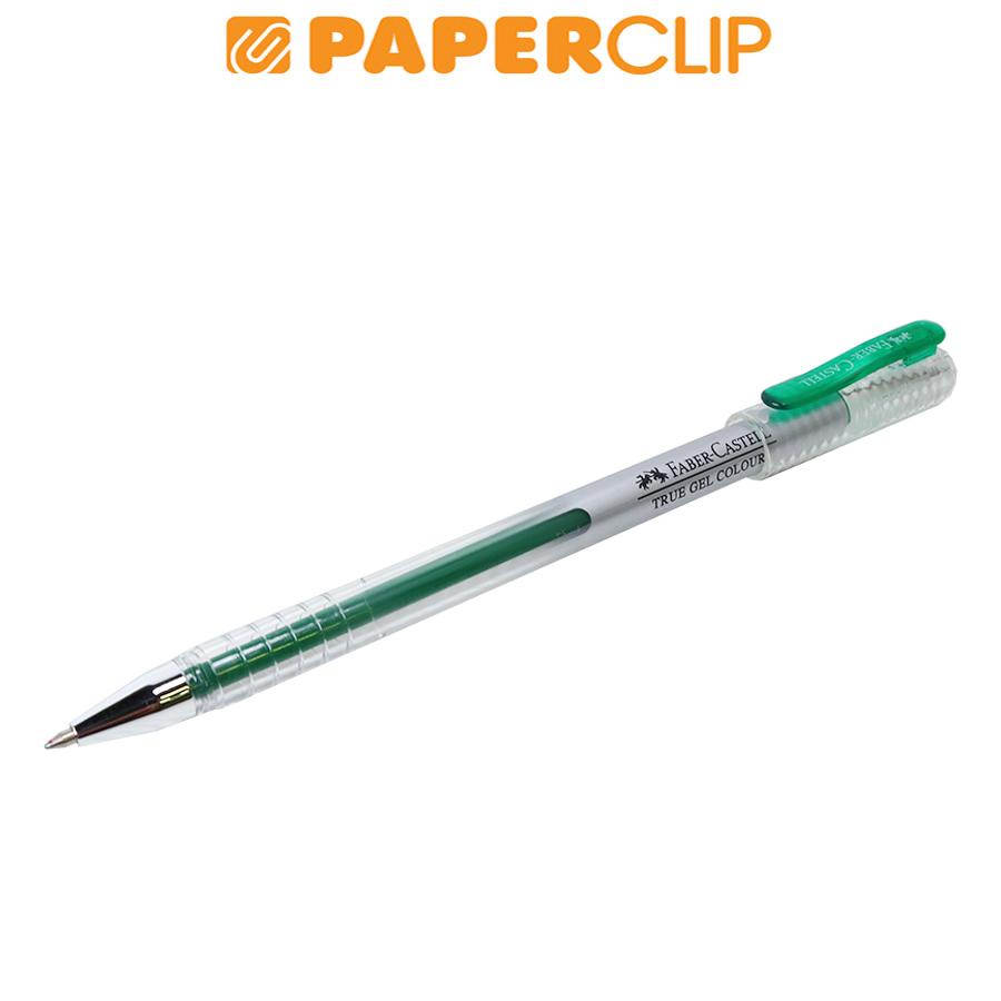 

PULPEN/BALLPOINT/PEN FABER CASTELL 242663 TRUE GEL 07 GREEN