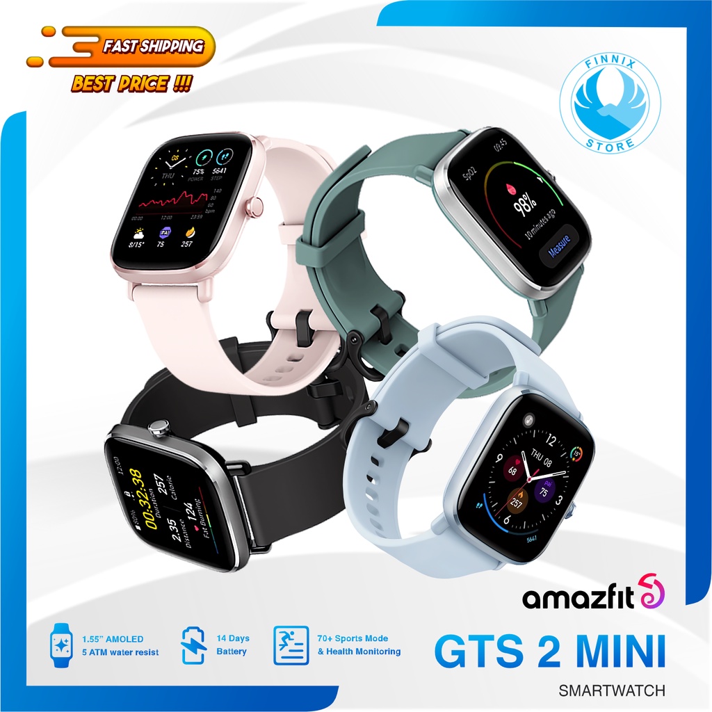 Amazfit GTS 2 Mini Smartwatch - Garansi Resmi